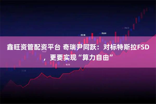 鑫旺资管配资平台 奇瑞尹同跃：对标特斯拉FSD，更要实现“算力自由”