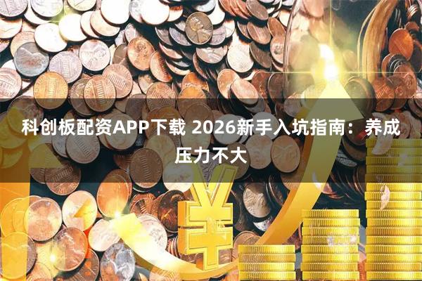 科创板配资APP下载 2026新手入坑指南：养成压力不大